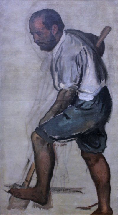 Man Digging by Hans von Marées